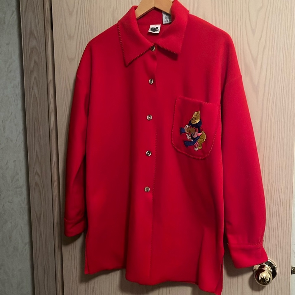 The Disney catologue brand jacket. With Winnie the Pooh & piglet on pocket